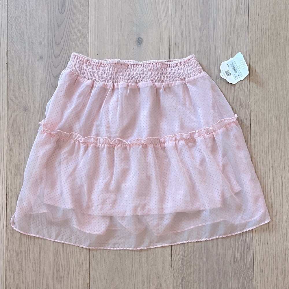 NWT Altar’d State Pink Ruffled Women's Skirt Size Small